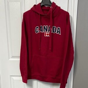 Women’s Red Canada Hoodie
